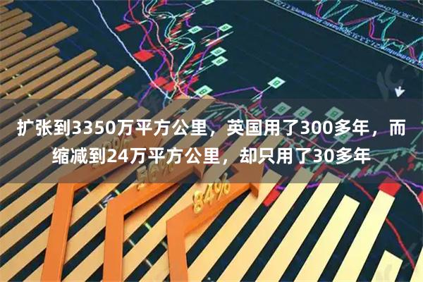 扩张到3350万平方公里，英国用了300多年，而缩减到24万平方公里，却只用了30多年